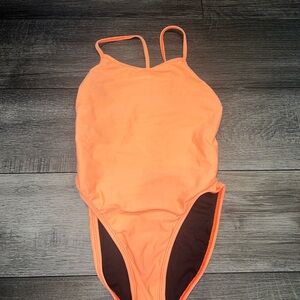 Chevy Jolyn Onesie in Papaya